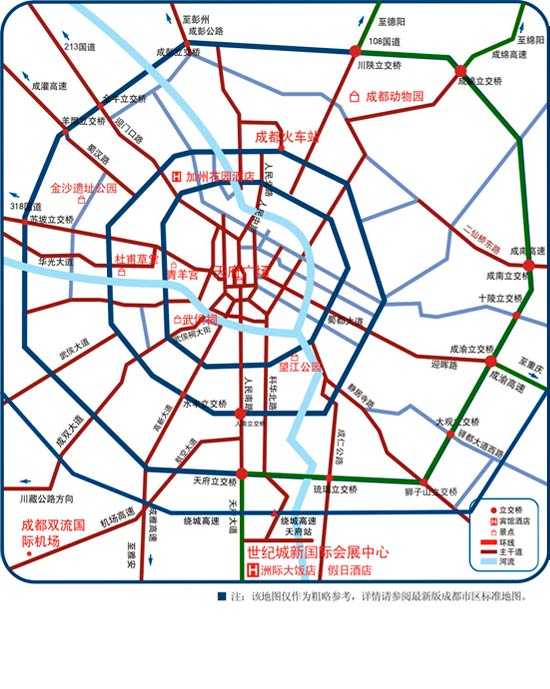 成都世紀城新國際會展中心交通圖
