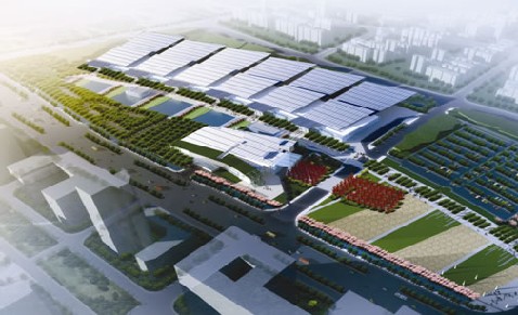 南京國際博覽中心(河西)場館圖